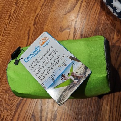 Cascade Oasis Double Hammock Green 