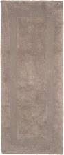 Reversible Long Bath Mat - 60x24-Inch Plush Cotton Bathroom Runner - Machine