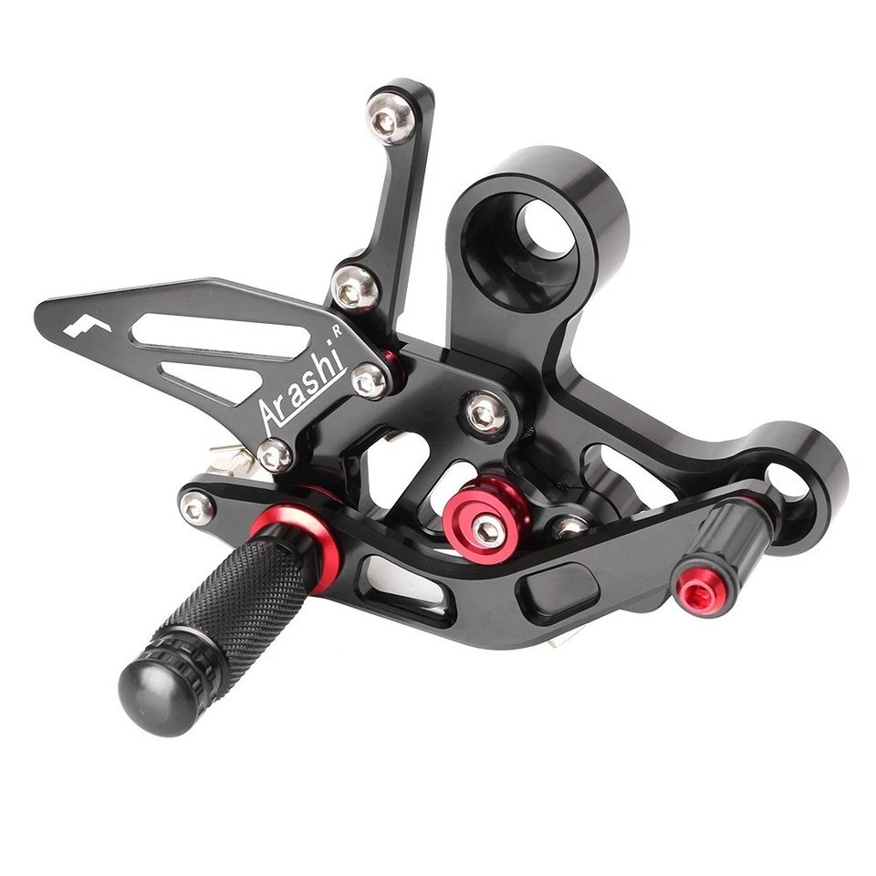 Adjustable Rearset Footpegs Kit For Yamaha MT-09 FZ-09 2014 2015 2016 2017 ✅ - Image 4 of 4