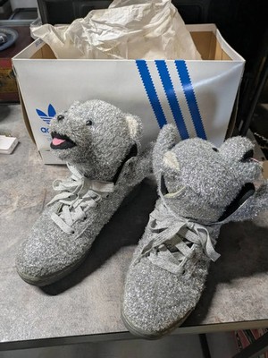 Jeremy Scott × adidas JS BEAR High Top Sneaker Men's Size US 5.5