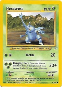Pokemon Heracross (41/113) Neo Destiny LP