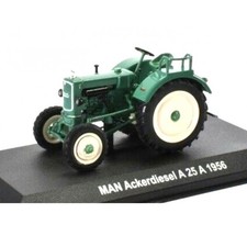 MAN Ackerdiesel A 25 A 1956 1:43 Farm tractor UH Hachette Diecast