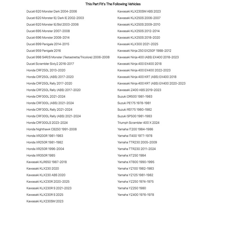 Cadena de anillo X de oro 520 ORH Primary Drive 520x106 para Yamaha XT600 1990-1995 Foto 4 de 4