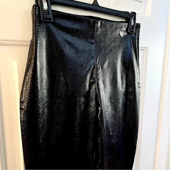 TWINSET Milano Python Print Faux Leather Leggings… - image 13