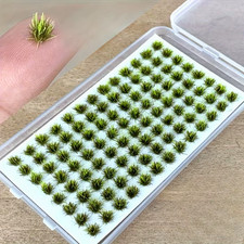 104Pcs/Pack Static Grass Tuft, Model Grass Tufts Terrain Model Kit Static Scener