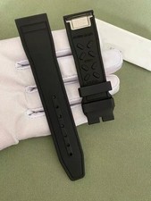 Fluoro Rubber Watch Strap for IWC Pilot IW388103/101 20 21mm Quick Release Band