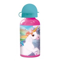 Stor Stor 8412497290345 Aluminium-Flasche, 400 Ml FassungsvermöGen, EinhöRner