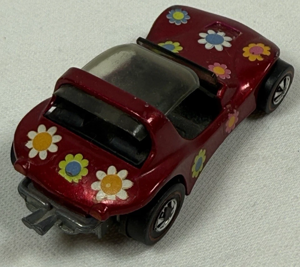 Vintage 1969 Hot Wheels Redline Sand Crab Red With Black Interior - Image 4 of 4