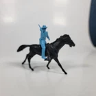 VINTAGE MARX FORT APACHE PLAYSET Calvary & HORSE VINYL