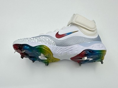 Nike Alpha Huarache Elite 4 Baseball Cleats Pride Iridescent Mens 15 FZ3327 s-l400.jpg main image 2