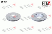 Fte Bremsscheibe Vorne FüR Abarth Alfa Romeo CitroüN Passend FüR Fiat Lancia