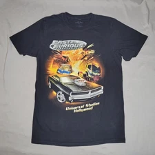 Fast & Furious Supercharged Shirt Mens Medium Universal Studios Hollywood Tee