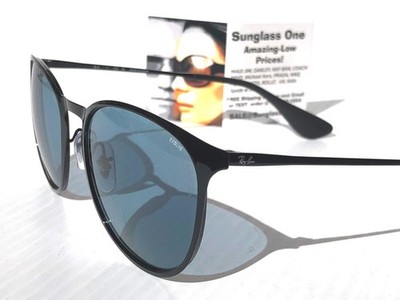 Ray Ban ERIKA METAL Black Evolve PHOTOCHROMIC Green Blue Sunglass