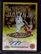 2025 Topps Chrome McDonald's Jaren Jackson Jr Legend Auto Tie-Dye Refractor #/25