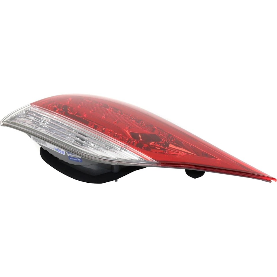 Juego de luces traseras para Toyota Sienna 2012-2014 LH RH interior exterior transparente/rojo halógeno Foto 4 de 4