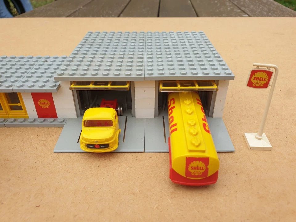 LEGO, Nr. 325 Shelltankstelle, selten mit Originalanleitung, von 1969 - Bild 4 von 4