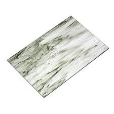 Stained Glass Sheet Mosaic Tile 5.9 Inch x 3.9 Inch, Dark Grey