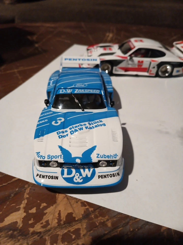 Lote de 4 coches Fly Car modelo 1/32 Ford Capri RS Turbo ranura corredor Foto 2 de 4