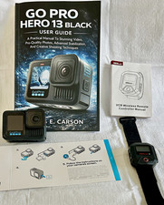 GoPro HERO13 Black Accessory Kit Bundle w/ Remote and Li-Ion Batteries