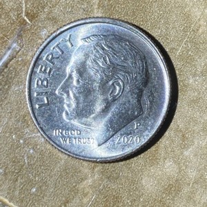 2020 P Roosevelt Dime W/Die Break/Chips Error Galore They Are Everywhere TooMany