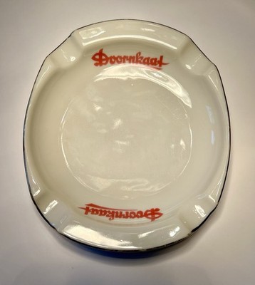 Vintage Ashtray Doornkaat Schnapps Plankenhammer Bavaria Germany Rare Gold On Ri