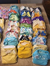 Lot of Bumgenius / Mixed Cloth Diapers