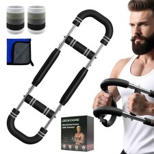 Adjustable Resistance Twister Arm Trainer, Portable Chest Press for Home Gym
