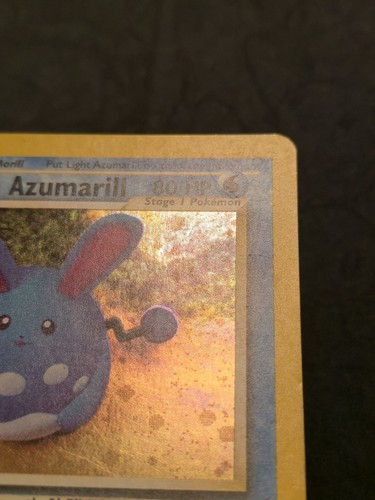 Light Azumarill Holo Rare Neo Destiny 13/105 MP front/HP back - Picture 6 of 24