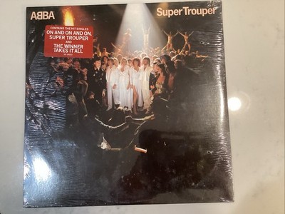 ABBA- SUPER TROUPER- NEW- STILL SEALED- VINYL RECORD- 1980- SD 16023