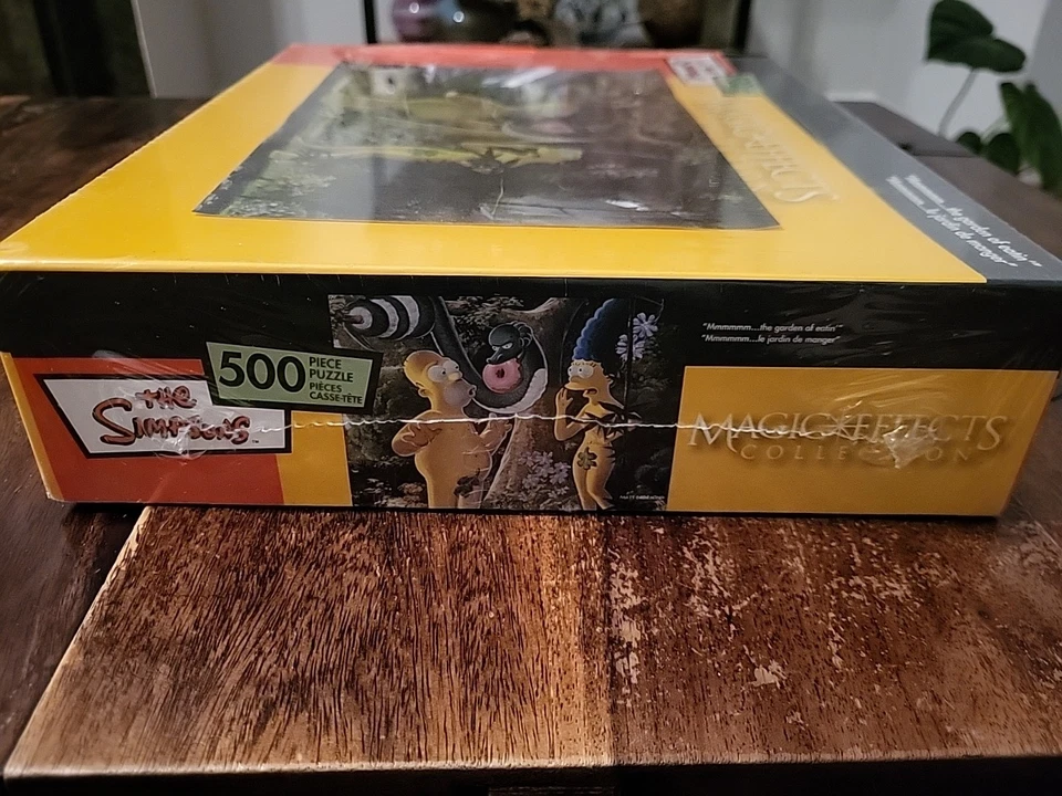 NEW RoseArt Magic Effects Collection The Simpson Garden Of Eden 500 Piece Puzzle - Image 4 of 4