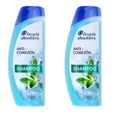 2 PACK Head & Shoulders Anti-itch Extra Refreshing Mint Shampoo-650ml
