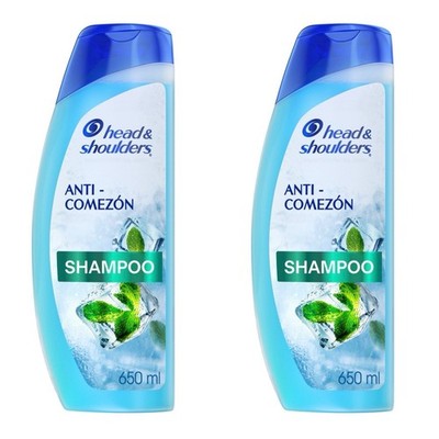 Head & Shoulders Shampoo Mint 650ml 2 Pack