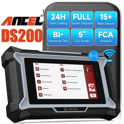 Automotive OBD2 Scanner All System Car Diagnostic Tool ABS Bleeding TPMS DPF Oil
