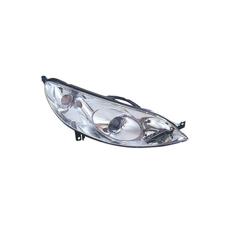 Phare avant droit H1/H7 Peugeot 407 optique de rechange 2004-2011