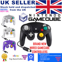 Nintendo Gamecube Controller Fits Official GC & Wii Console - UK Seller