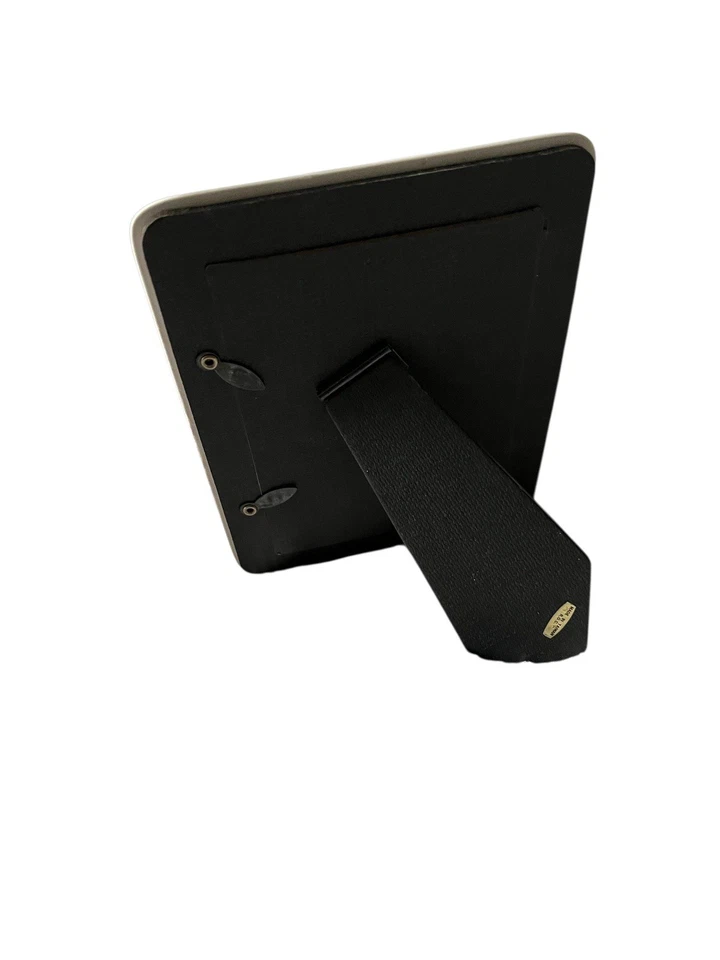 VINTAGE Porcelain Picture Frame White Pink Floral Fits 5”x 3.5” Taiwan FAST SHIP - Image 2 of 4