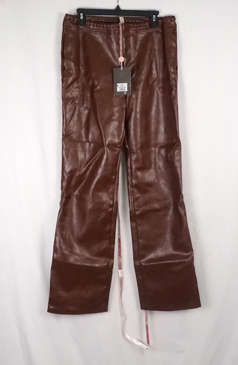 Flared Leather Pants for Women for sale | eBay