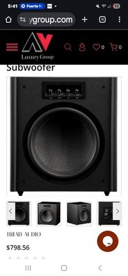 Triad InRoom OmniSub 8 - Black  high-performance