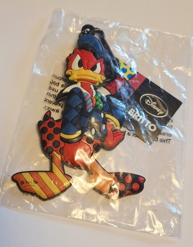 Donald Duck Collectible Keychain From Disney And Britto, 2011 *NEW*