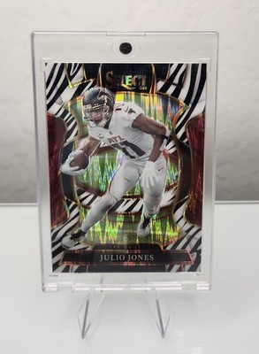 Julio Jones Zebra Prizm 2025 Panini Select - Concourse #49 | eBay
