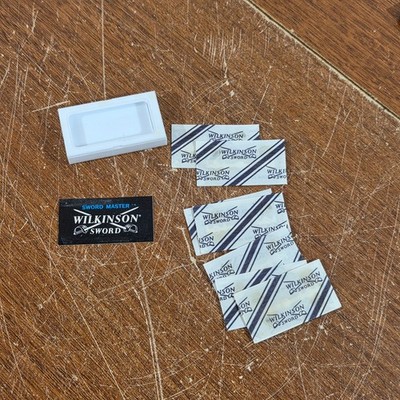 Vintage Wilkinson Sword Razor Blades Pack Of 7