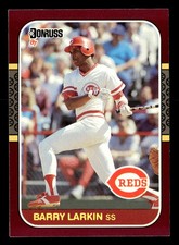 1987 DONRUSS OPENING DAY #191 BARRY LARKIN RC REDS