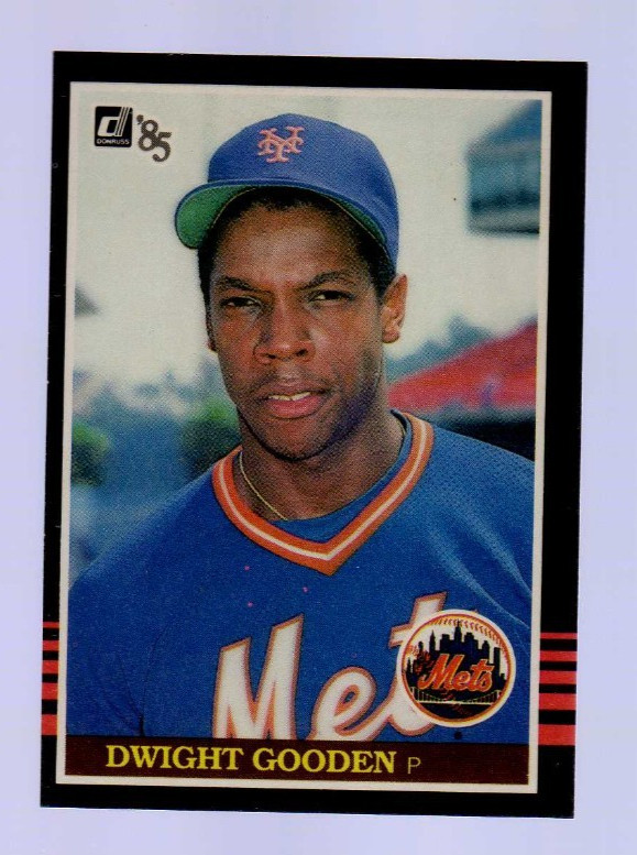 1985 Donruss #190 .... Dwight Gooden ... Mets