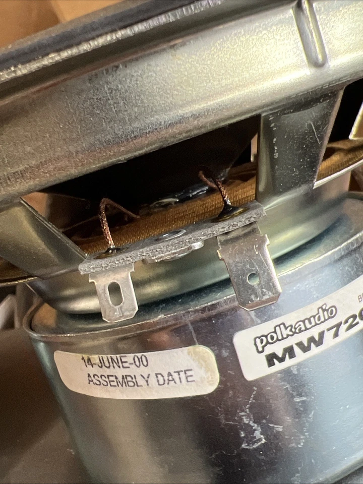 Woofer POLK MW7200 RT2000i RTi100 RT1000i EXCELENTE Foto 3 de 4