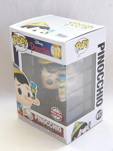 Pop Pinocchio 617 Funko Vinyl Disney with Protector - Picture 3 of 5