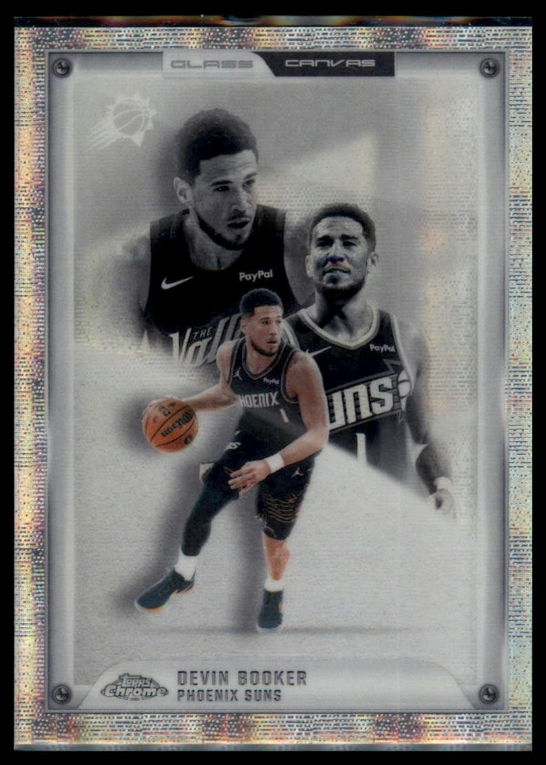 2025-26 Topps Chrome Update #GC-2 Devin Booker Glass Canvas