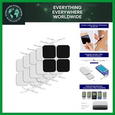 Medical-Grade 20pcs TENS Unit Replacement Pads - 2x2 for Sensitive Skin Comfort