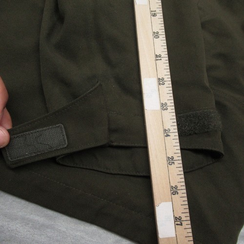 Columbia Jacket Mens Small Green Waterproof Canvas Titanium Hood Outdoor Rugged - Picture 19 of 20