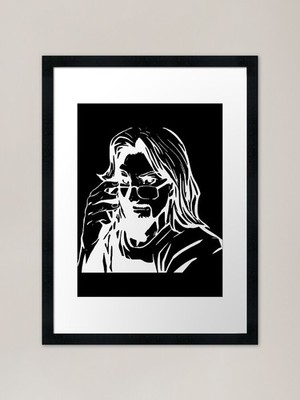 Maximilian Dood HD Logo Gerahmtes Kunst Gerahmtes Wandbild Poster Leinwanddruck Bild