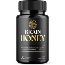 1 Pack Brain Honey Nootropic Natural Brain Supplement Brain Honey 60 Capsules
